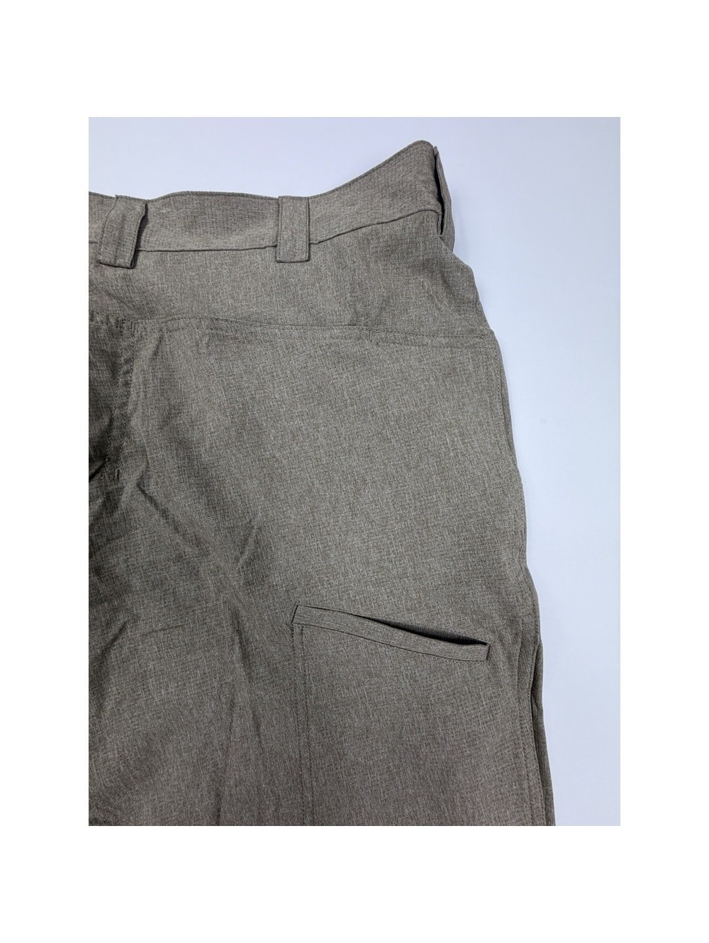 Duluth Trading Co Pants Mens 40 Khaki Tan Travel Work Performance Breezeshooter - Picture 3 of 9